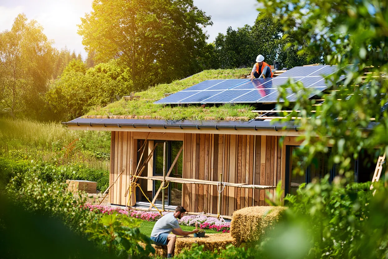 Construire une maison écologique : du concept au chantier